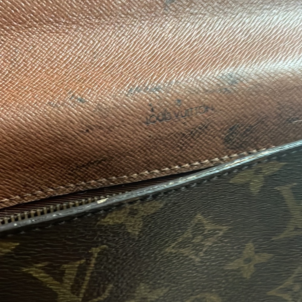 Louis Vuitton Porte Documents Briefcase Authentic Vintage - Picture 12 of 16